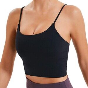 Lemedy Padded Sports Bra Fitness Workout Running Yoga Sz XL